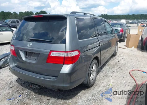 2007 Honda Odyssey Ex-L из США, поврежденный, VIN 5FNRL38627B461804